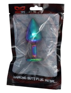 Metalni analni plug sa cirkonom u obliku srca AT 1226-3